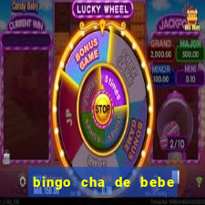 bingo cha de bebe cartelas para imprimir